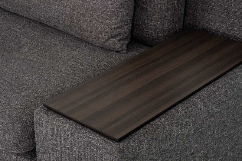 Divani Casa Paseo Charcoal Modular Sectional Sofa w/ Console  Create your own Style - Ornate Home