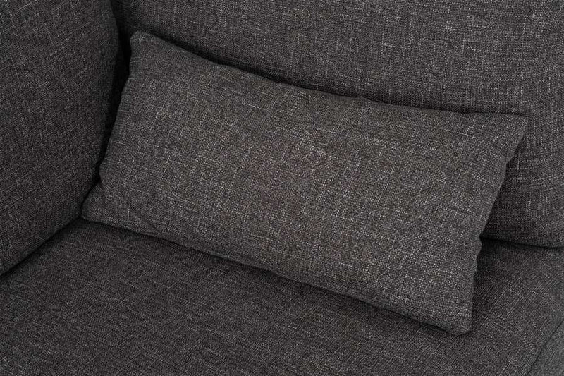 Divani Casa Paseo Charcoal Modular Sectional Sofa w/ Console  Create your own Style - Ornate Home