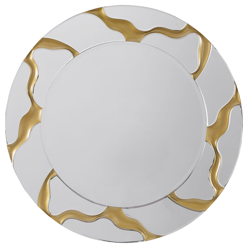Dorinda Mirror/Gold Wall Mirror - Ornate Home