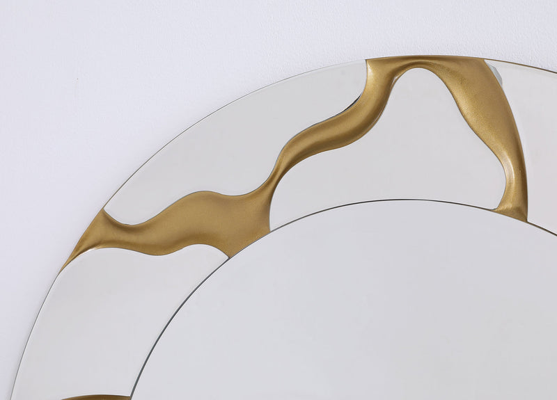 Dorinda Mirror/Gold Wall Mirror - Ornate Home