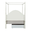 Dorothy Ivory Full Post Bed - Ornate Home