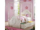 Dorothy Ivory Full Post Bed - Ornate Home