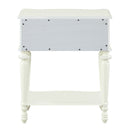 Dorothy Ivory Nightstand W/1 Drawer - Ornate Home