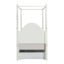 Dorothy Ivory Twin Post Bed - Ornate Home
