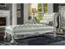 Dresden Bone White Chaise - Ornate Home