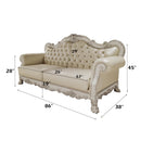 Dresden Bone White Sofa - Ornate Home