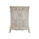 Dresden II Bone White Finish Chest - Ornate Home