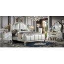 Dresden II Bone White Finish Mirror - Ornate Home