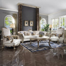 Dresden II Gold Patina Finish Chair w/ Pillow - Ornate Home