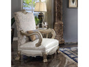 Dresden II Gold Patina Finish Chair w/ Pillow - Ornate Home