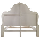 Dresden White Eastern King Bed - Ornate Home