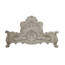 Dresden White Eastern King Bed - Ornate Home