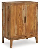 Dressonni Brown Bar Cabinet - Ornate Home