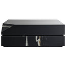 Drisana Black Mirrored Coffee Table - Ornate Home