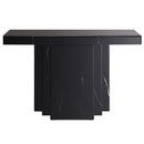Drisana Black Mirrored Console Table - Ornate Home