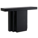 Drisana Black Mirrored Console Table - Ornate Home