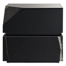 Drisana Black Mirrored End Table - Ornate Home