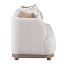 Duncan Beige Sofa w/4 Pillows - Ornate Home