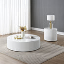 Dyllan White High Gloss Coffee Table - Ornate Home