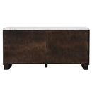 Edwyn Espresso Server w/Marble Top - Ornate Home