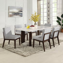 Edwyn Gray & Brown Side Chair (Set of 2) - Ornate Home