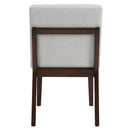 Edwyn Gray & Brown Side Chair (Set of 2) - Ornate Home