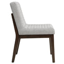 Edwyn Gray & Brown Side Chair (Set of 2) - Ornate Home