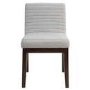 Edwyn Gray & Brown Side Chair (Set of 2) - Ornate Home