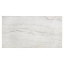 Edwyn White Natural/Brown Coffee Table W/Marble - Ornate Home