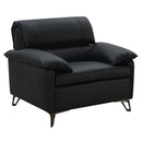 Eilene Black  Chair - Ornate Home