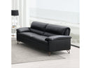 Eilene Black  Loveseat - Ornate Home