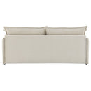 Elisea Beige Sofa w/Sleeper - Ornate Home