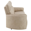 Elison Dark Beige Motion Sofa - Ornate Home
