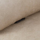 Elison Dark Beige Motion Sofa - Ornate Home