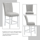 Elizaveta Counter Height Chair (Set-2) - Ornate Home