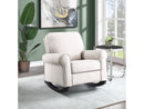 Elvin Beige Rocking Chair - Ornate Home