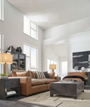 Emilia Caramel Leather 3pc Modular Sectional Sofa (Online Special Price) - Ornate Home
