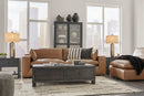 Emilia Caramel Leather 3pc Modular Sectional Sofa (Online Special Price) - Ornate Home