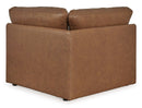 Emilia Caramel Leather 5pc Modular Sectional - Ornate Home