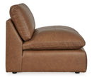 Emilia Caramel Leather 6pc Modular Sectional - Ornate Home