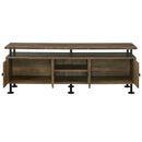 Ensata Ii Oak TV Stand - Ornate Home