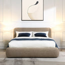 Erica Dark Beige Full Bed - Ornate Home