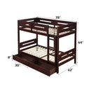 Esin Espresso Bunk Bed - Ornate Home