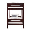 Esin Espresso Bunk Bed - Ornate Home