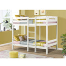 Esin White Bunk Bed - Ornate Home