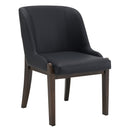 Estella Black/Walnut Side Chair (Set of 2) - Ornate Home