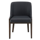 Estella Black/Walnut Side Chair (Set of 2) - Ornate Home