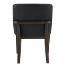 Estella Black/Walnut Side Chair (Set of 2) - Ornate Home