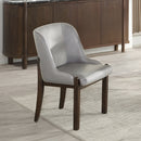 Estella Gray/Walnut Side Chair (Set of 2) - Ornate Home