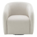 Etienne Beige Chair W/Swivel - Ornate Home